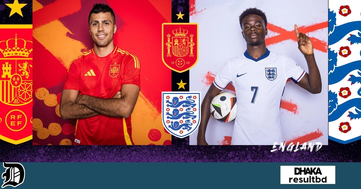 ইংল্যান্ড বনাম স্পেন ম্যাচ কবে