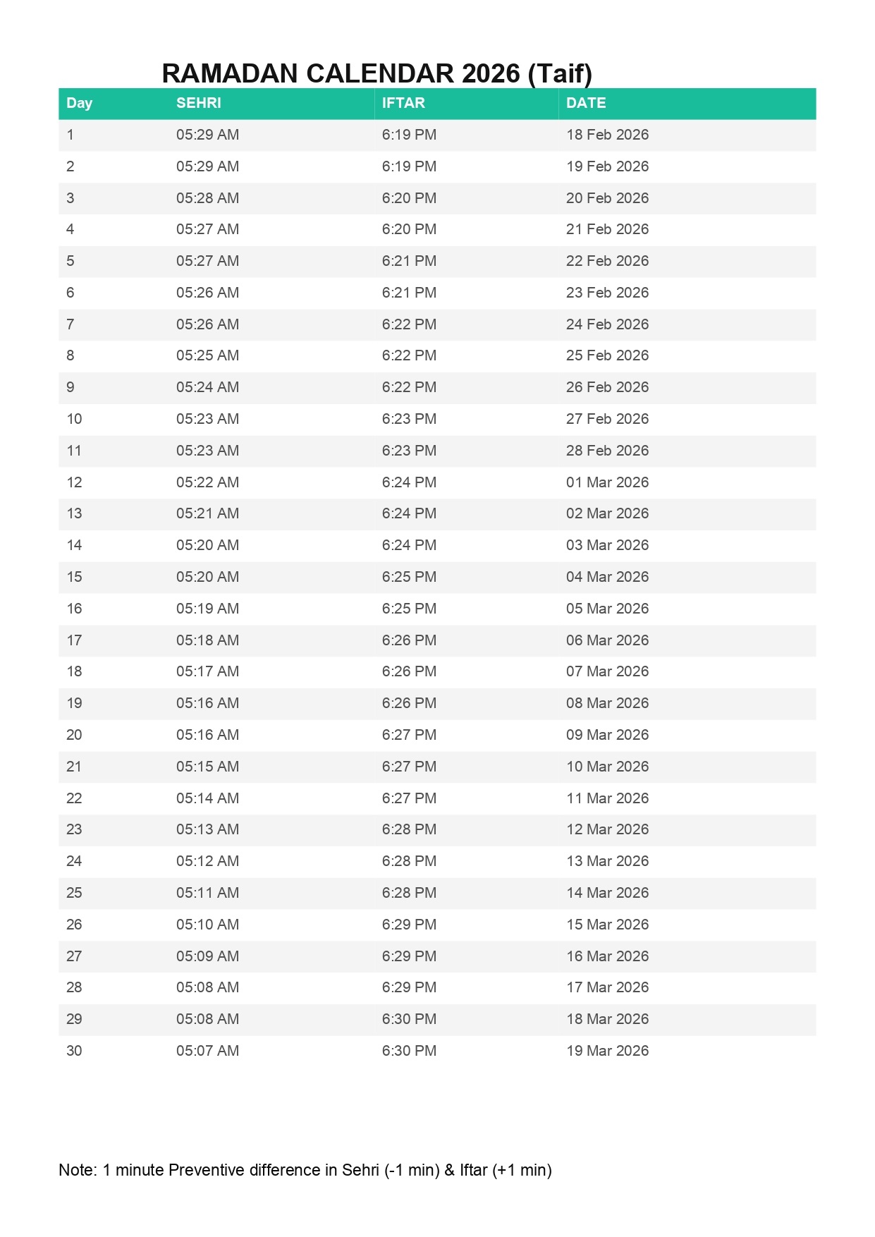Taif-ramadan-calendar-2026 pdf